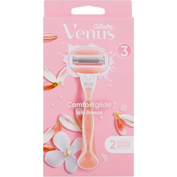 Gillette Venus ComfortGlide Spa Breeze + 2 ks hlavic