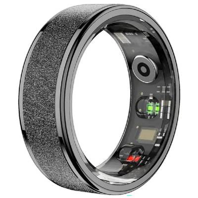R10 11 smart ring - Silver (Black)