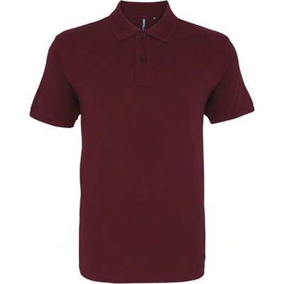 Asquith & Fox pánské polo triko AQ010 Burgundy