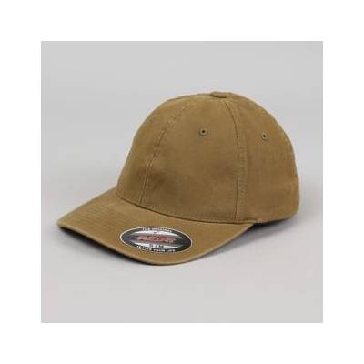 Yupoong Flexfit Garment Washed Cotton Dad Hat olivová