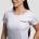 GymBeam Dámske tričko Basic Heather Grey