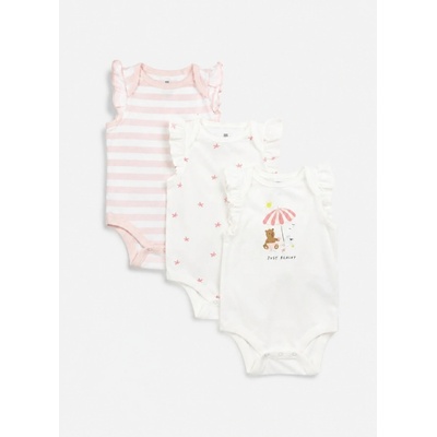 GAP Baby body Brannan Bear 3ks Viacfarebná