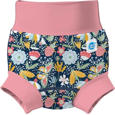 Duo Happy Nappy Kvietky/Ružová XXL