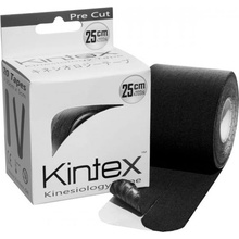 Kintex Kinesiology Tape Precut čierna 25 cm x 5 cm 20 stk