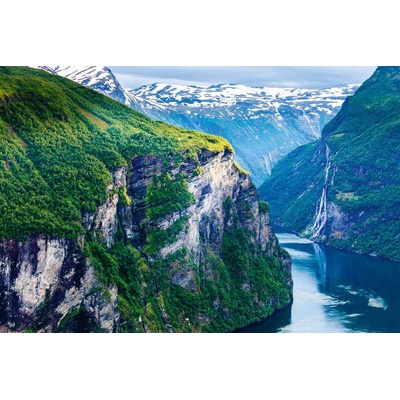 DIMEX ART Флизелинов фототапет вълшебна норвежка природа 375 x 250 см