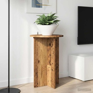 vidaXL Стойка за растения 2 бр. Старо дърво Ø40 x 60 см (899715)