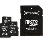 Intenso microSD 64GB 3-Pack (3423593)