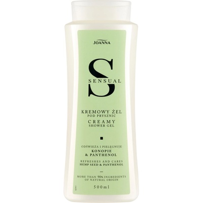 Joanna Sensual jemný sprchový gél Hemp Seed & Panthenol 500 ml