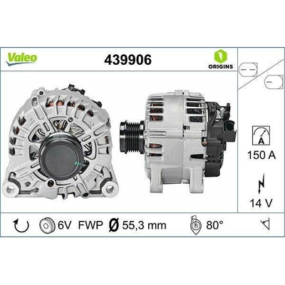 Alternátor VALEO 439906