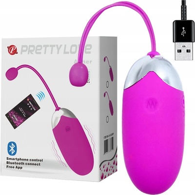 Pretty Love Stimulačné vajíčko Abner ružové