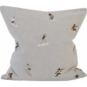 Fine Little Day Ľanová Surfers Embroidered 48 x 48 cm