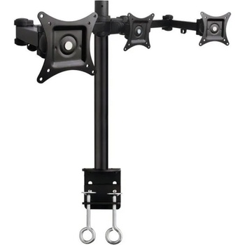 Image 1 of TECHLY Triple Desk LCD/LED Monitor Arm (301757)