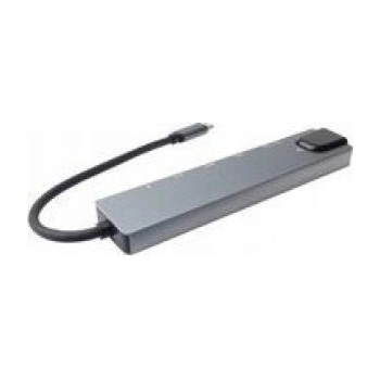 PremiumCord Adapter PremiumCord USB-C to HDMI+USB3.0+USB2.0 + PD + SD/TF +RJ45