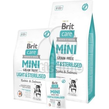 Brit Care Grain Free Mini Ligh & Sterilised 400 g
