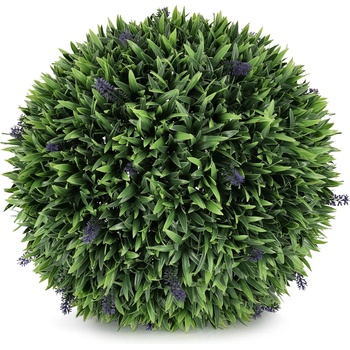 Bizzotto ДЕКОРАТИВНА СФЕРА lavender 48cm ЗЕЛЕНА (0790442)