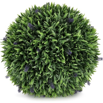Bizzotto ДЕКОРАТИВНА СФЕРА lavender 48cm ЗЕЛЕНА (0790442)