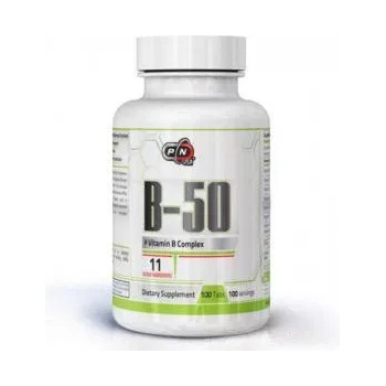 Pure Nutrition Витамини B - 50 - 100 таблетки, Pure Nutrition, PN0465