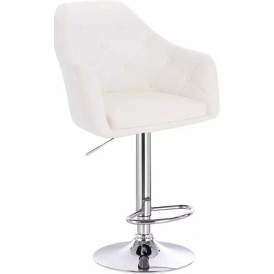 LuxuryForm Design Andora na striebornom tanieri biela