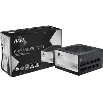 MSI PRO A850PL PCIE5 850W 80 PLUS Platinum