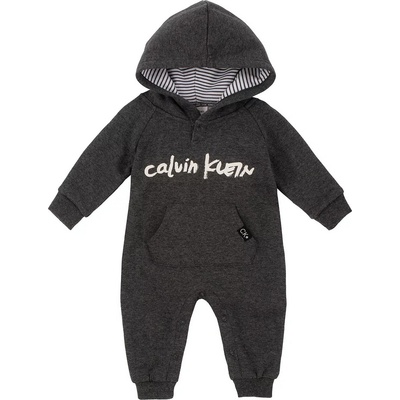 Calvin Klein dětský overal pro miminko chlapečka s kapucí