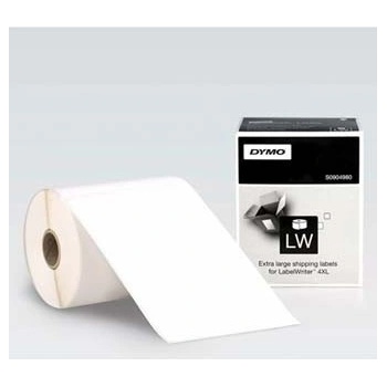 DYMO S0904980, 104мм x 159мм, бели, големи хартиени етикети (S0904980)