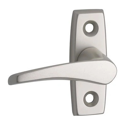 GRUNDMANN okenní klika FAVORIT 1004, levá, 7 x 35 mm, hliník leštěný