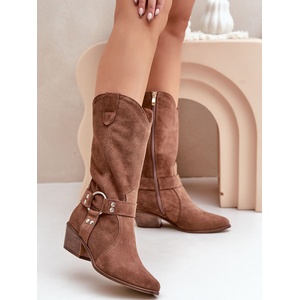Step in style Дамски боти с ток модел 203903 Step in style