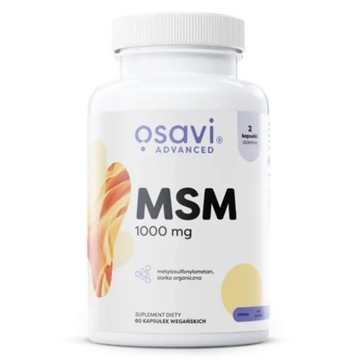 Osavi MSM, 1000 mg, 60 растителни капсули
