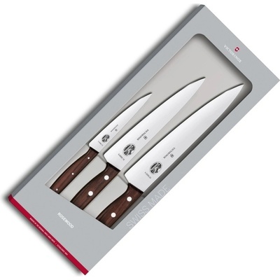 Victorinox třídílná sada nožů dřevo 5.1050.3G 3 ks