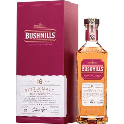 Bushmills Three Woods 16y 40% 0,7 l (kazeta)