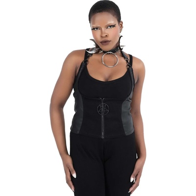 women's corset KILLSTAR - Atacama's Void - Black - KSRA008431