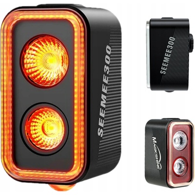 Magicshine Seemee 300 6f USB zadné čierne