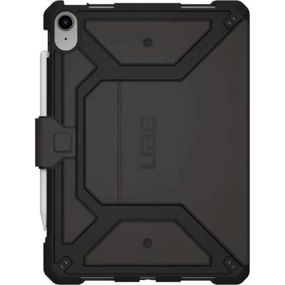 Urban Armor Gear Gear Metropolis SE Case - удароустойчив хибриден кейс от най-висок клас за iPad 10 (2022) (черен)