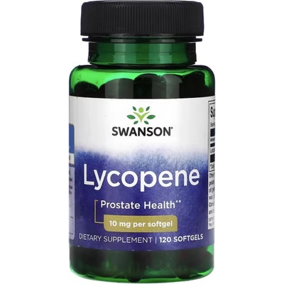 Swanson Lycopene Lykopen zdraví prostaty 10 mg 120 kapsúl