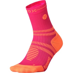 STOX Energy Socks Дамски чорапи за бягане STOX Energy Socks Women's Running Ankle Socks Running socks - Pink Fluo / Orange - размер 40-42 (EU) (207-2120-0213)