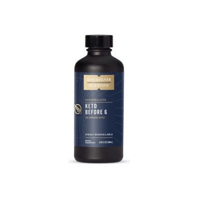 Quicksilver Scientific Keto Before 6 tekutina 100 ml