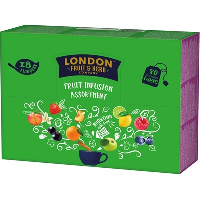 London Fruit & Herb čaj Ovocná směs box 80 sáčků