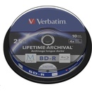 Verbatim BD-R 25GB 4x, M-Disc, printable, cakebox, 10ks (43825)