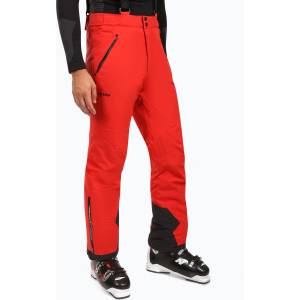 Kilpi Мъжки скиорски панталони Kilpi Methone red