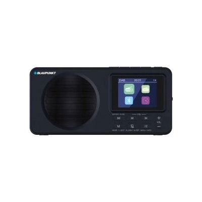 Radio dr 6bk digital black accum. (dab+/fm/rds/bt/clock/alarm)