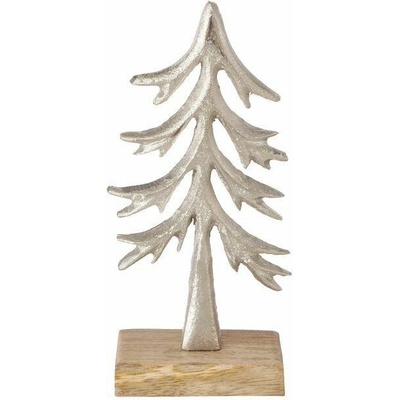 Baumelo Vánoční dekorace stromek, výška: 28 cm, stříbrná 9719553