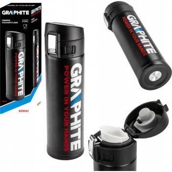 Topex Termoska Graphite GD05 černá 500 ml