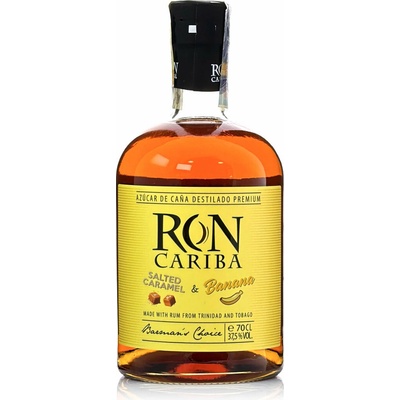 Ron Cariba Salted Caramel & Banana 37,5% 0,7 l (holá láhev)