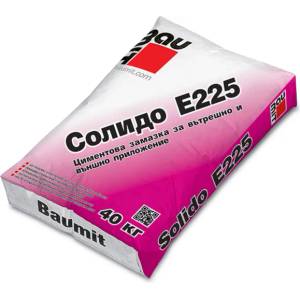 BAUMIT ЗАМАЗКА БАУМИТ СОЛИДО Е225 ЦИМЕНТОВА 40кг estrich