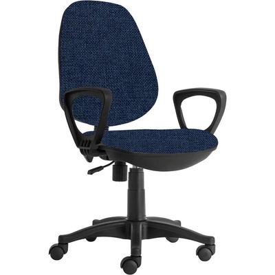 RFG Ергономичен стол RFG Presto Black, текстил, до 130 kg, син (4010120405)