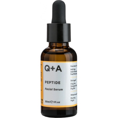 Q+A Peptide omladzujúce pleťové sérum 30 ml