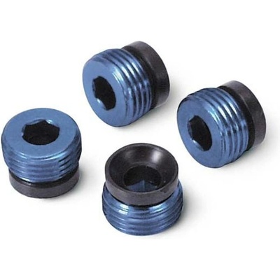 Traxxas Капачки за амортисьори алуминиеви Traxxas Aluminum caps, pivot ball (blue-anodized) (4), TRX4934X (TRX4934X)