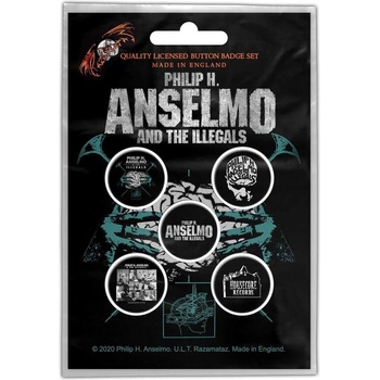 Image 1 of RAZAMATAZ Значки Philip H. Anselmo & The Illegals - Brain - RAZAMATAZ - BB077