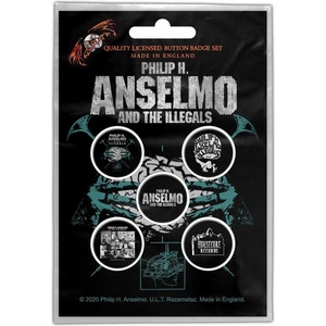 RAZAMATAZ Значки Philip H. Anselmo & The Illegals - Brain - RAZAMATAZ - BB077