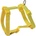 Freedog Harness Nylon Basic - Регулируем нагръдник за кучета, 10мм А: 12 см - 24 см B: 22 см - 33 см, жълт